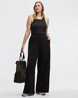 Pantalon Suba à enfiler jambe large