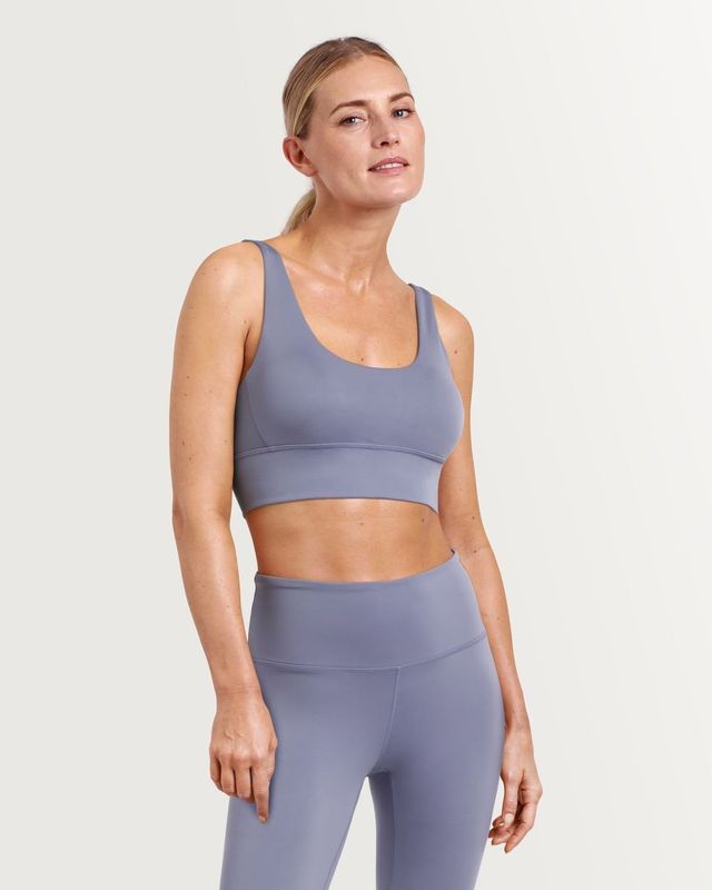 Recycled Polyester Scoop Neck Sports Bra Pulse Hyba Regular