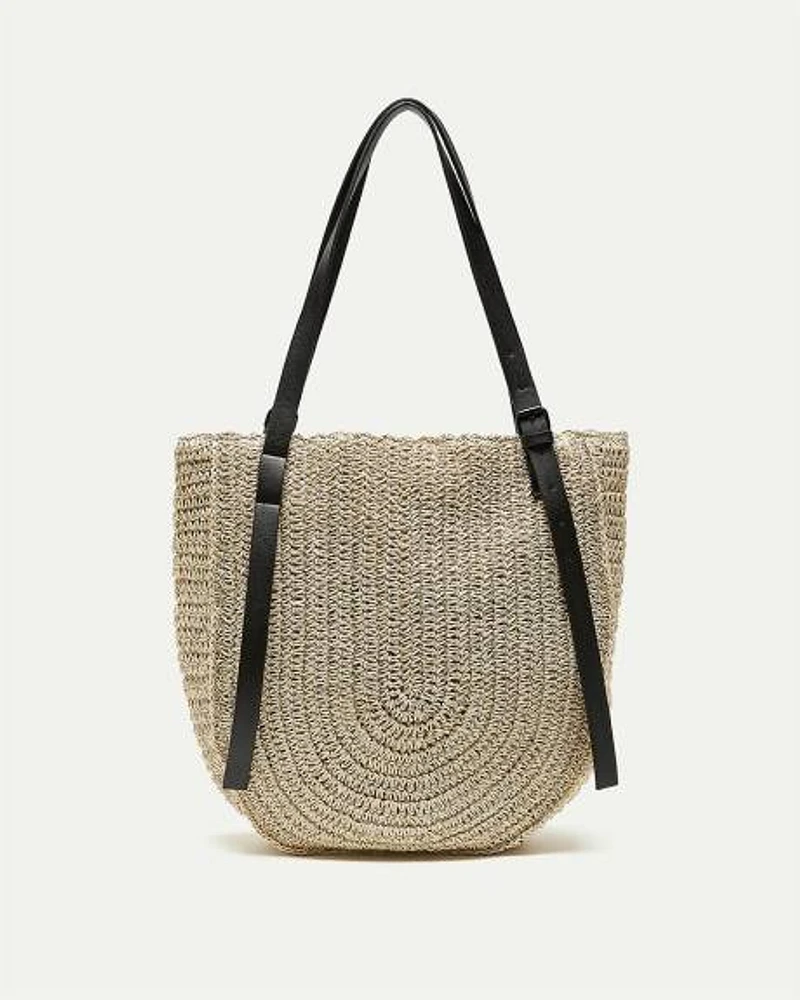 Sac fourre-tout en paille
