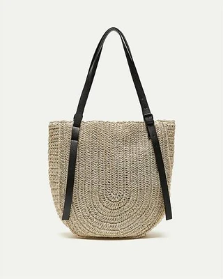 Sac fourre-tout en paille