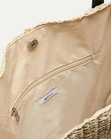 Sac fourre-tout en paille