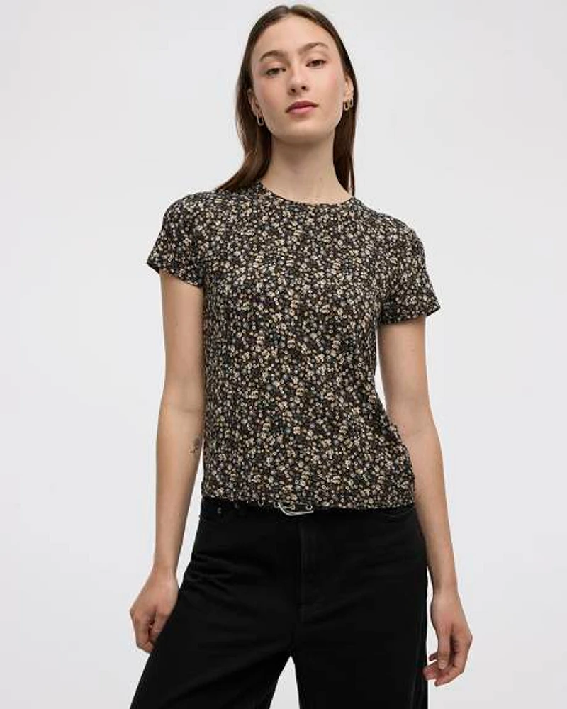 Short-Sleeve Crew-Neck Tee
