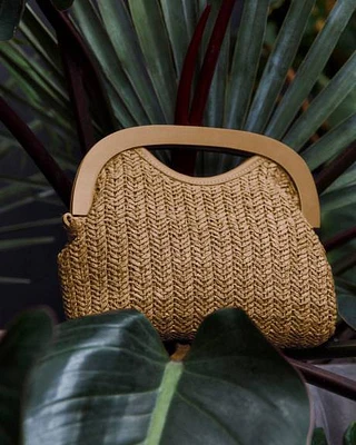 Sac à main en paille