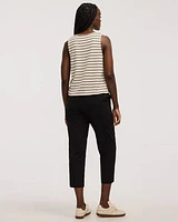Striped Knit Vest