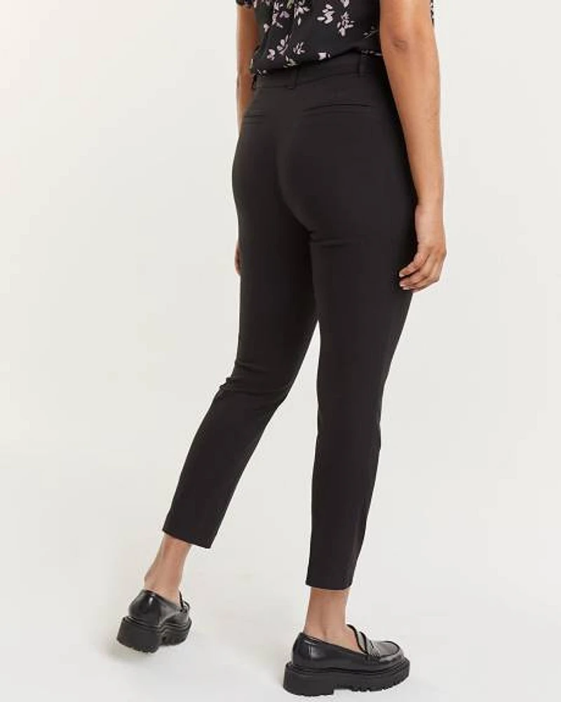 Pantalon cheville étroit à taille haute L'Iconique – Petite