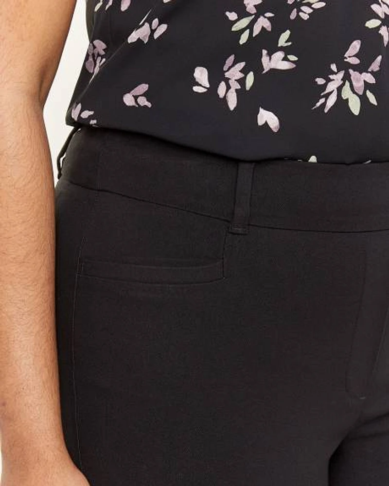 Pantalon cheville étroit à taille haute L'Iconique – Petite