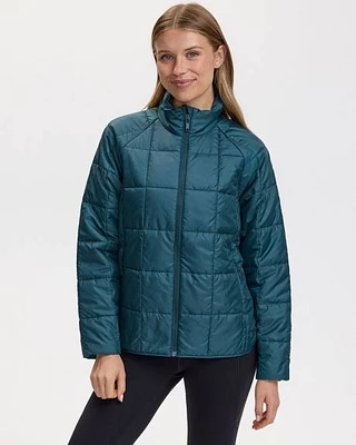 Water-Repellent Quilted Jacket