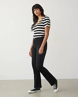 Boot-Leg Mid-Rise Jean