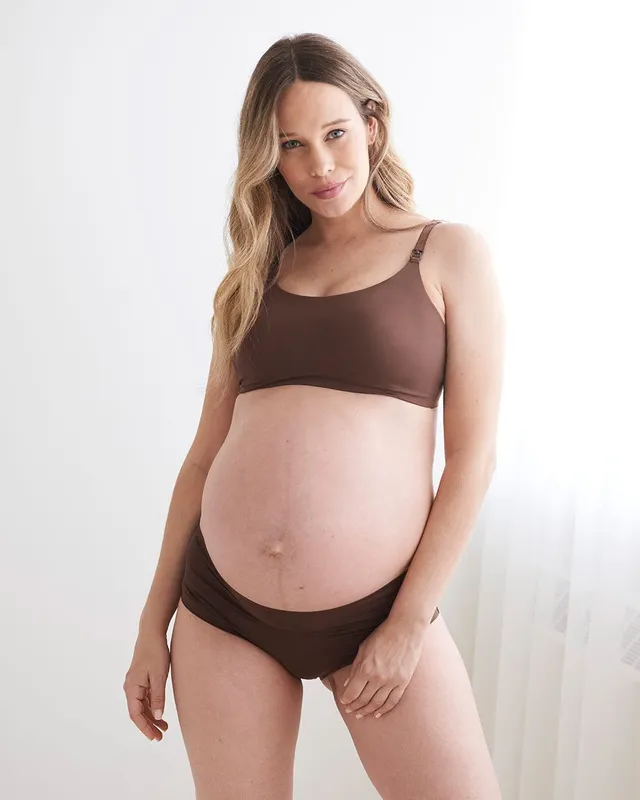 Reitmans Seamless V-Neck Nursing Bra - Thyme Maternity