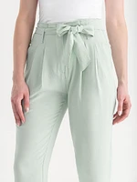 Cameron Belted Tapered Leg Pant