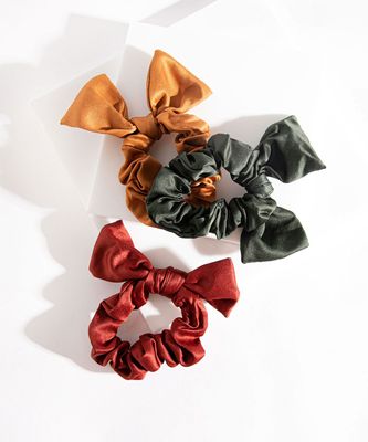 Bow Scrunchie 3-pack | Rickis