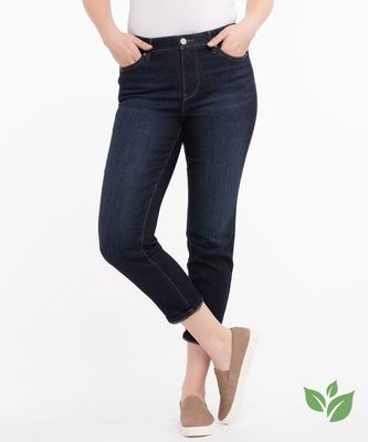 Eco-friendly Cropped Straight Jean | Rickis
