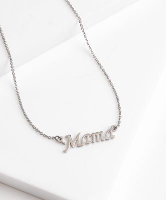 Silver Mama Necklace | Rickis