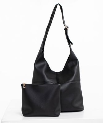 Slouchy Faux Leather Tote Bag | Rickis