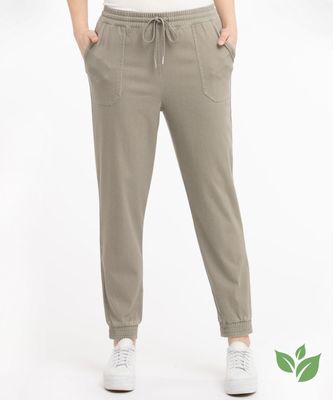 Eco-friendly Drawstring Knit Jogger | Rickis