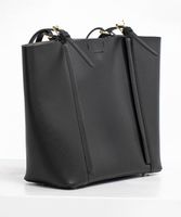 Faux Leather Tote Bag With Pouch | Rickis