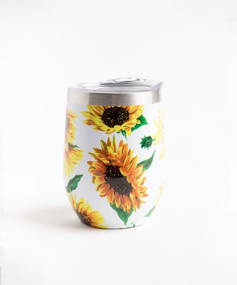 Sunflower Insulated Wine Tumbler | Rickis