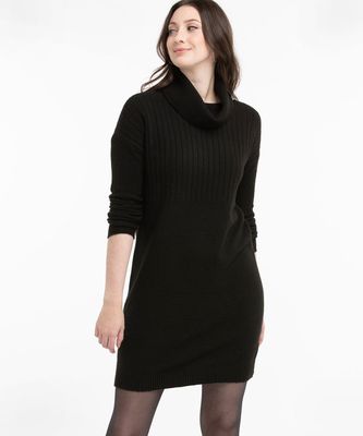 Cowl Neck Sweater Dress | Rickis