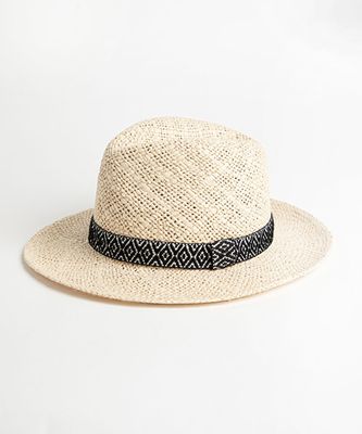 Banded Wicker Hat | Rickis