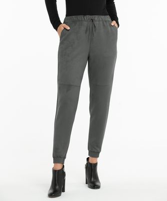 Faux Suede Jogger | Rickis