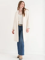Longline Open Front Jacket