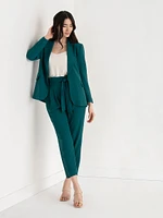 Shawl Collar Open Front Blazer