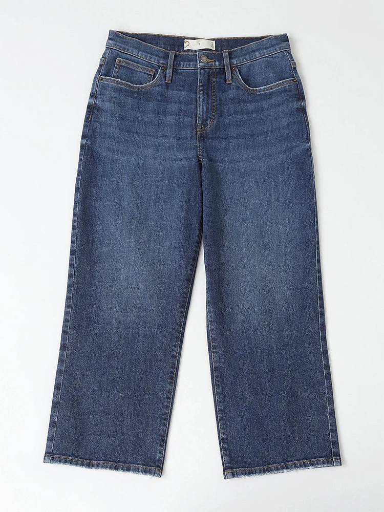 Lucy Straight Leg Cropped Jeans