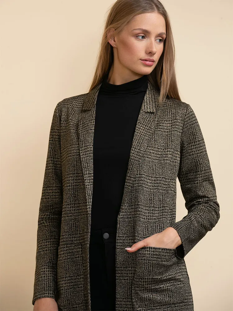 Knit Long Line Jacket