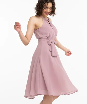 Braided Halter Dress