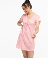 Ice Cream Short Sleeve PJ Dress