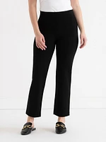 Karli Straight Ankle Pant Luxe Ponte