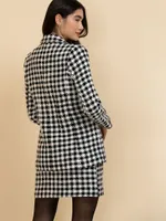 Houndstooth Blazer