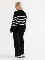 Striped Tunic Sweater