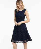 Lace Fit & Flare Dress