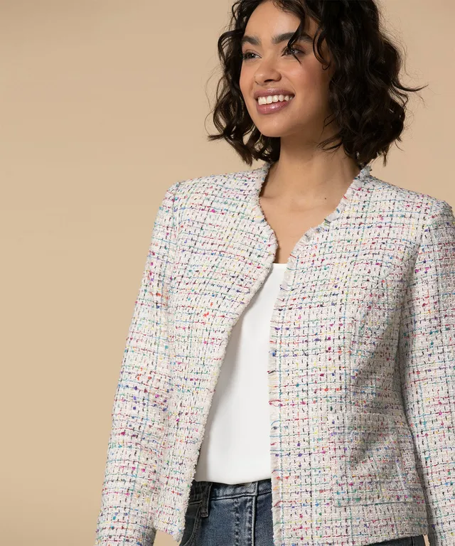 H&M Ladies Bouclé-weave Jacket Dress