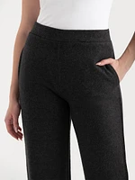 Soft Cotton Straight Leg Pant