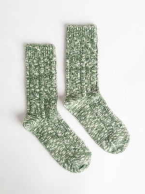 Cozy High Crew Socks