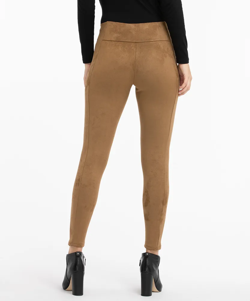 Faux Suede Legging