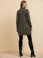 Knit Long Line Jacket