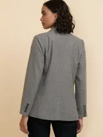 Double Breasted Wool Blazer