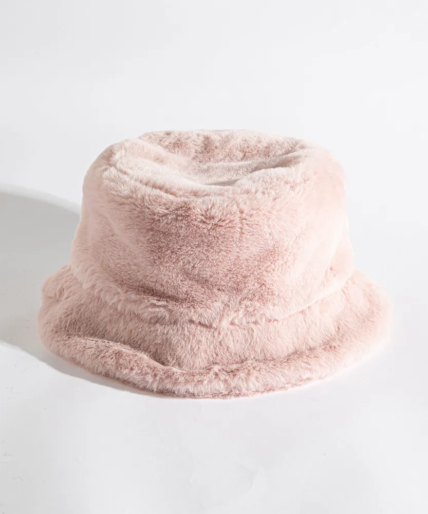 Faux Fur Bucket Hat