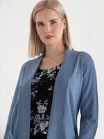 Cashmere Open Cardigan
