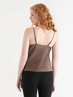 Satin V-Neck Cami