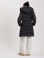 Long Printed Puffer Jacket