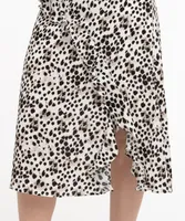 Printed Ruffle Skirt