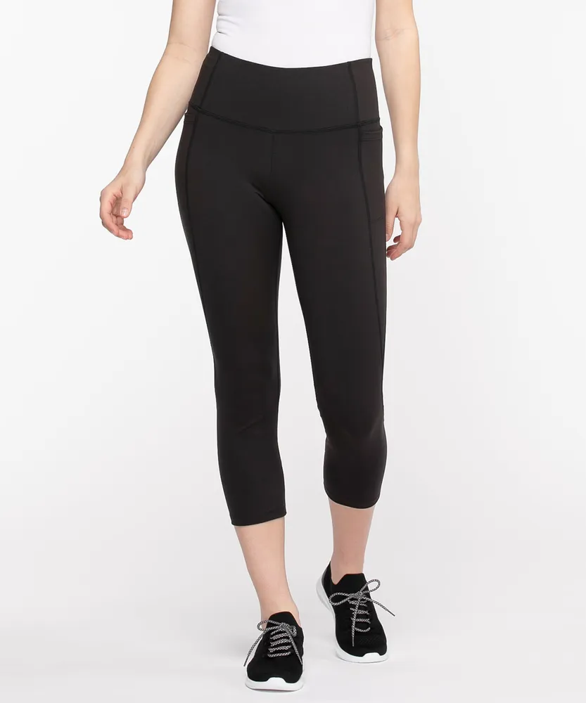 Pocketed Capri Yoga Legging