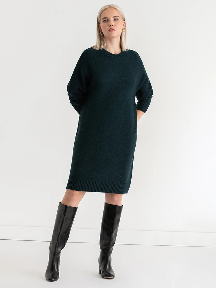 Crewneck Sweater Dress