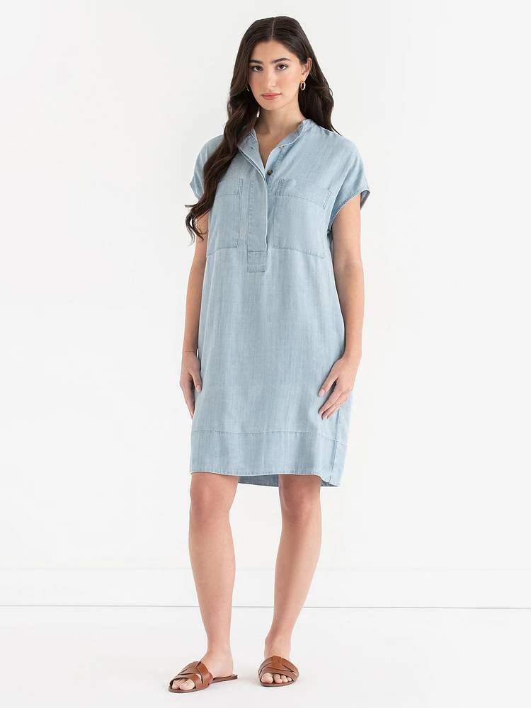 Tencel Utility Dress