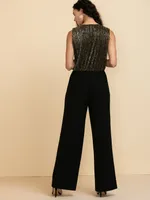 Tinsel Crossover Jumpsuit