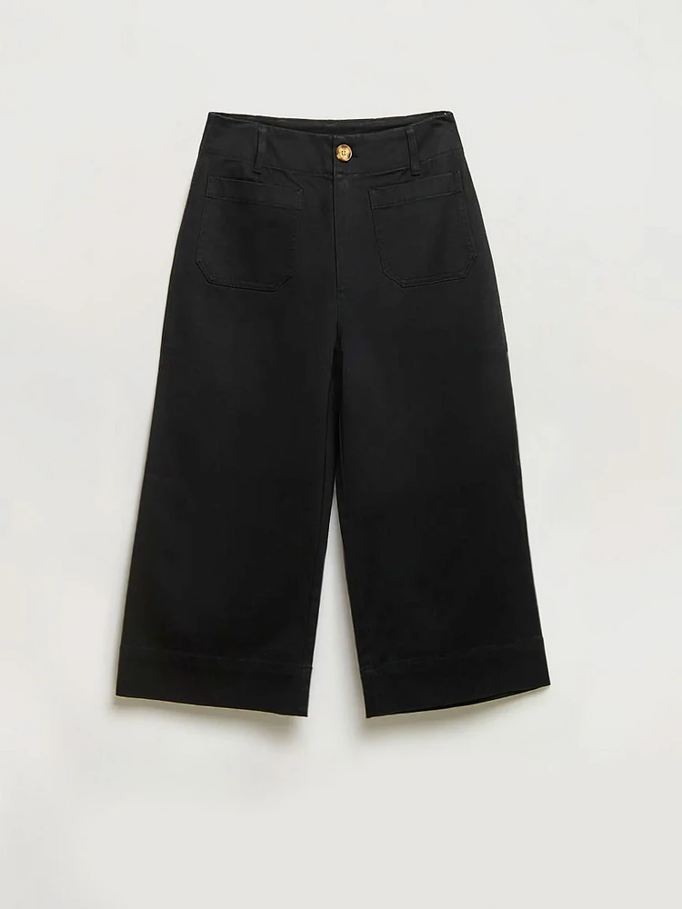 Wide Leg Capris